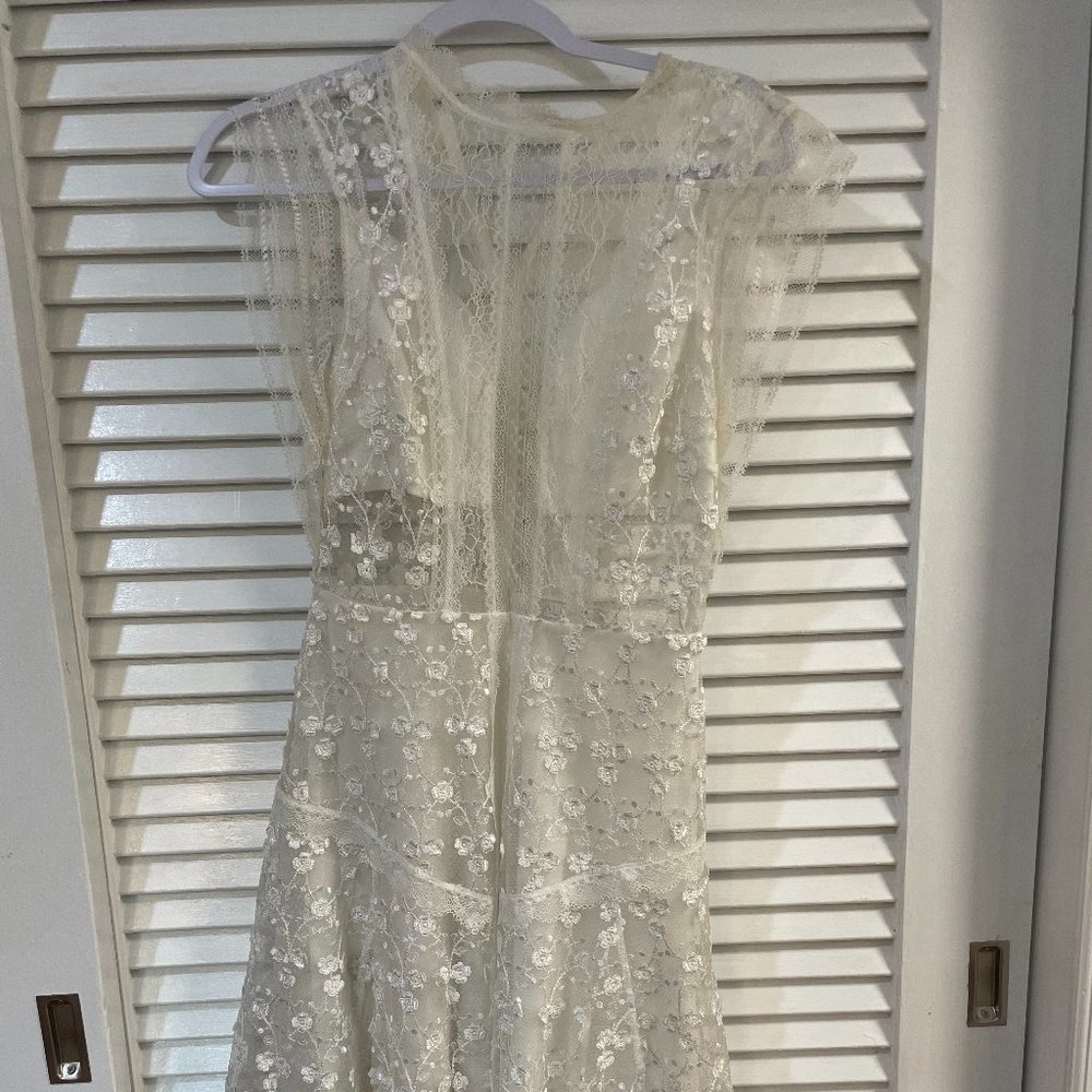 Alexis Mily Dress- Size S - White